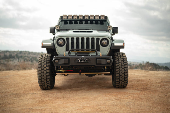 DV8 Offroad FBJL-13 OE Plus Steel Front Bumper