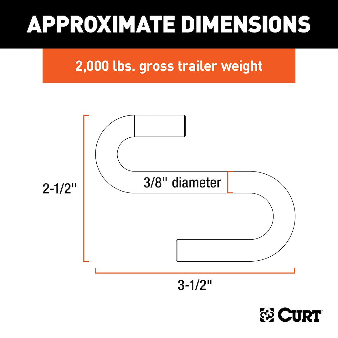 CURT Trailer Safety Chain Hook (81260)