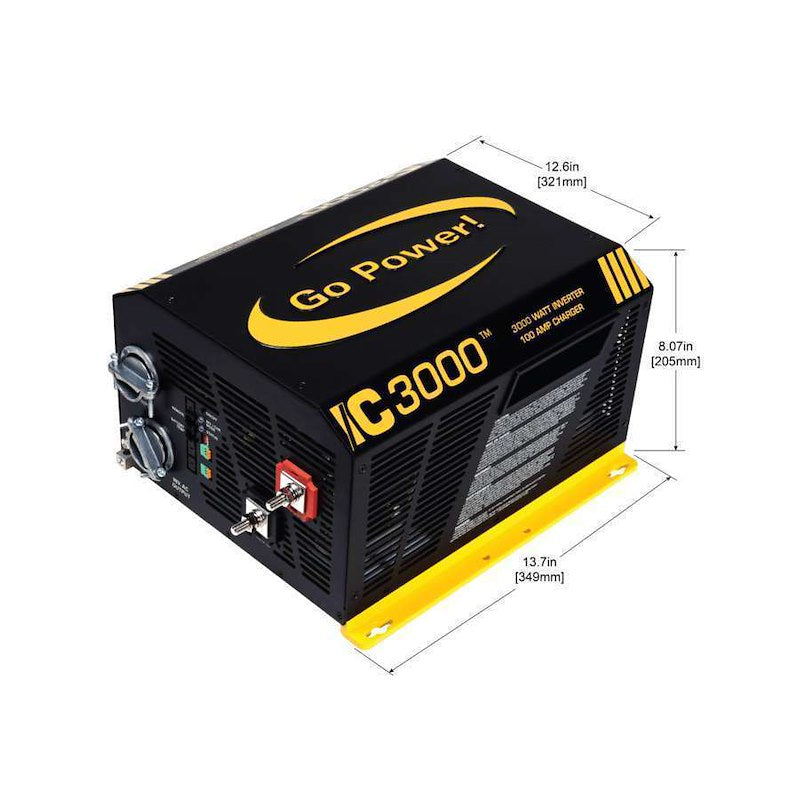 Go Power GP-IC-3000-12-PKG 3000W Pure Sine Wave Inverter