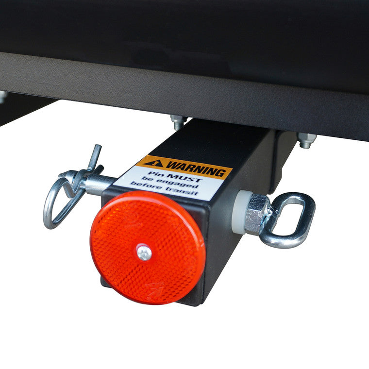 Lets Go Aero H01502 Black Box Hitch Cargo Carrier with Enclosed Storage