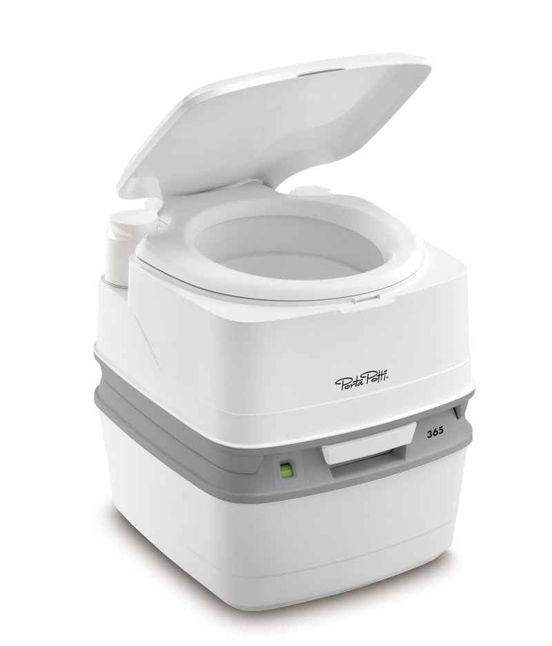 Thetford Porta Potti 365 Portable RV Toilet – White/Gray 92820