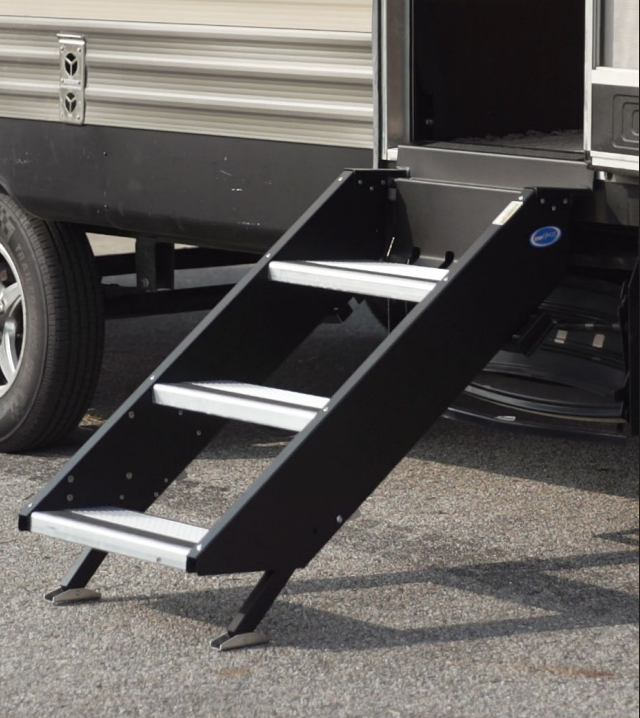 New RV Entry Step – 3-Step Aluminum Freestanding – STP-224