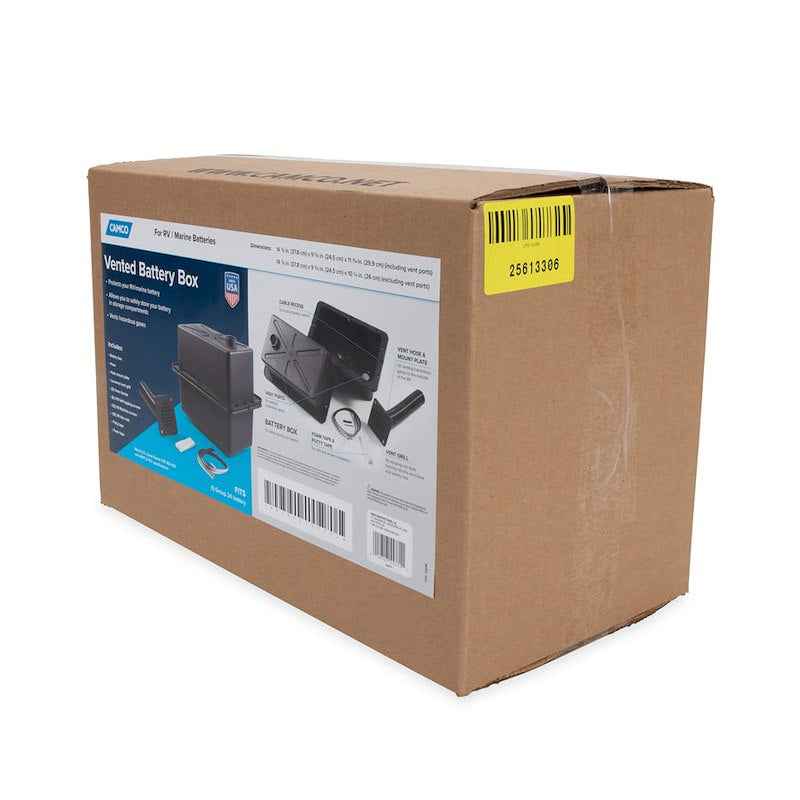 Group 24 Battery Box Vented Sealed Polypropylene – Camco 55371