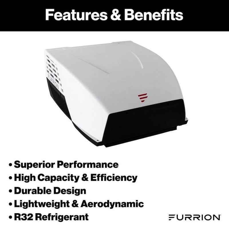 Furrion Chill HE Rooftop RV A/C 15000 BTU White FACR15HESA2-PS-AM