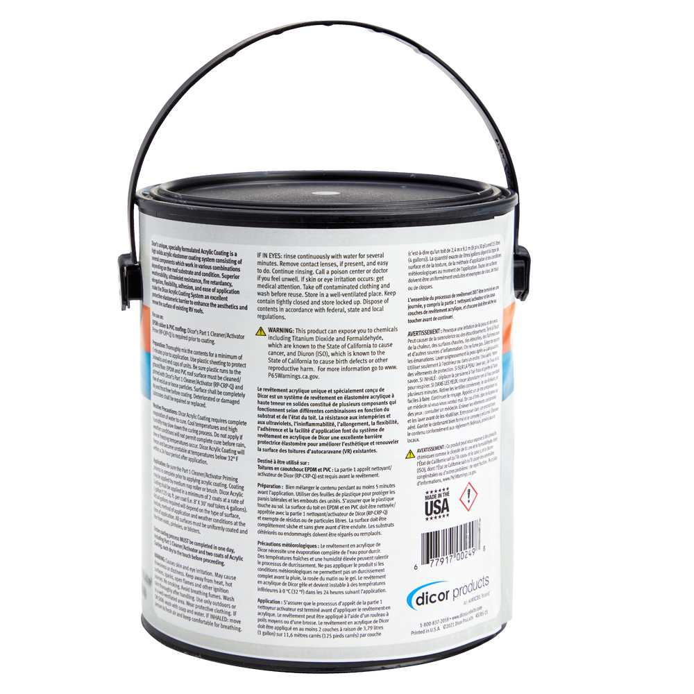 Dicor Corp. Rp-Crc-1 Roof Coating - image 2