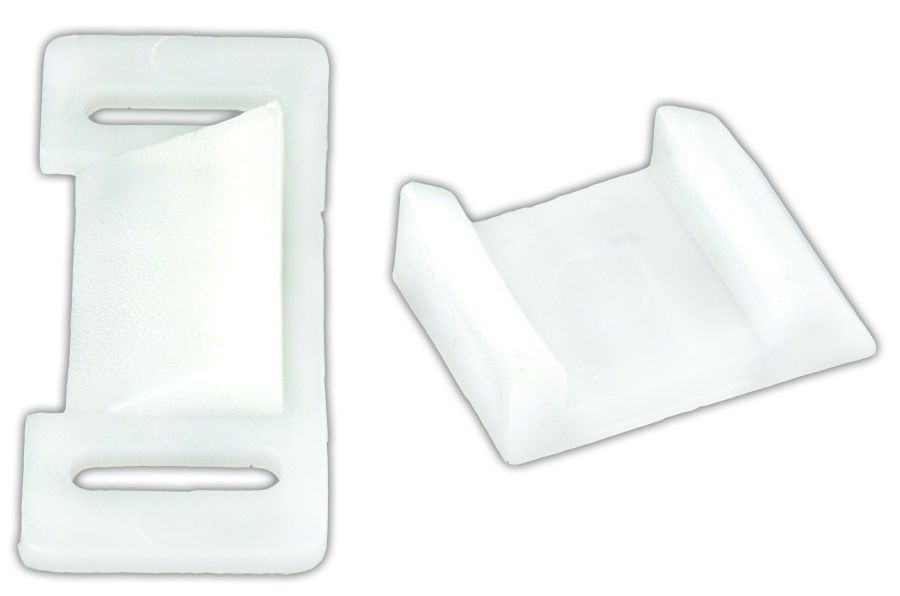 JR Products Drawer Stop (71005) – Color: White