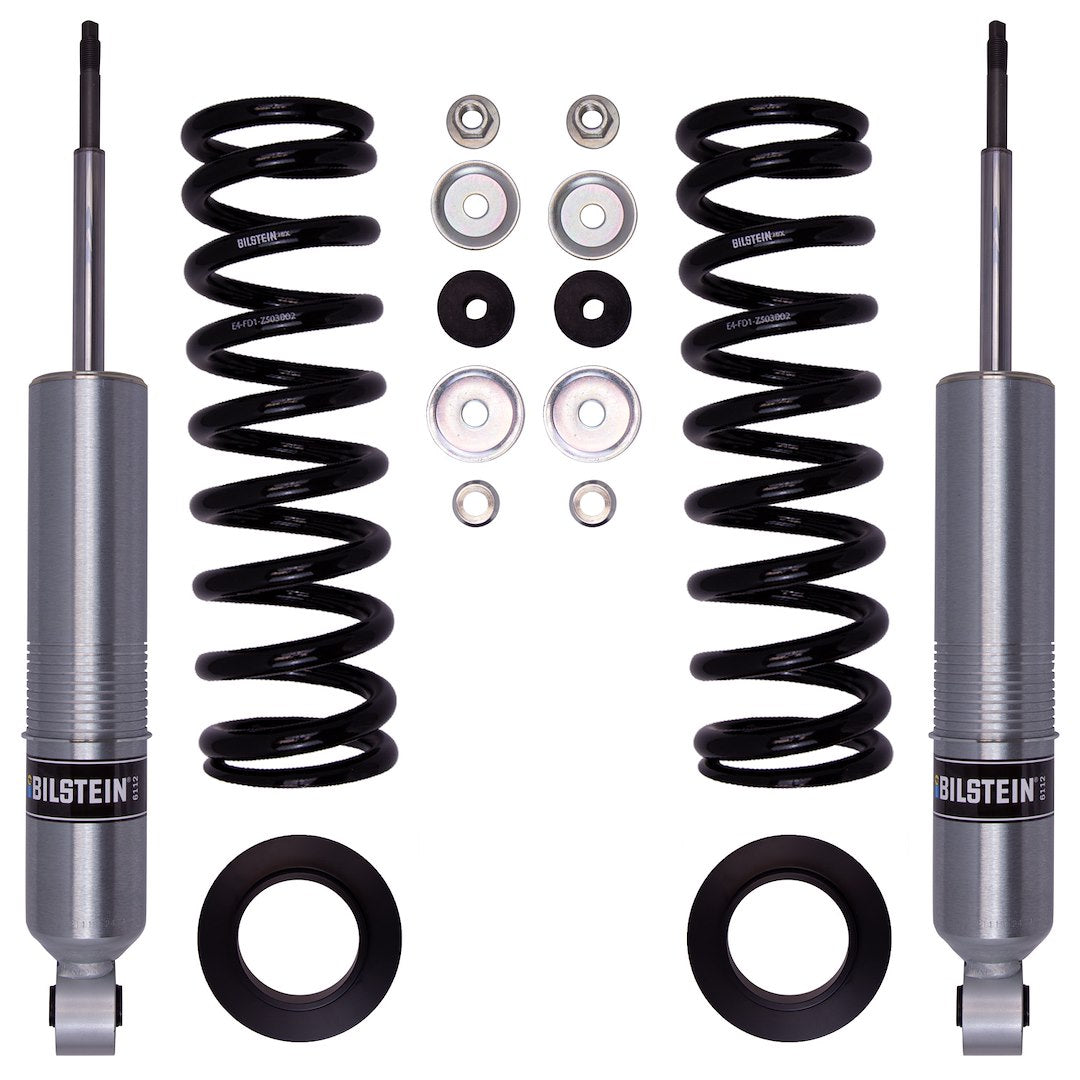 Bilstein B8 6112 Series 0 To 2-13/16 Inch Lift Coil Over Shock Absorber Leveling Kit Suspension 47-310896 - image 1
