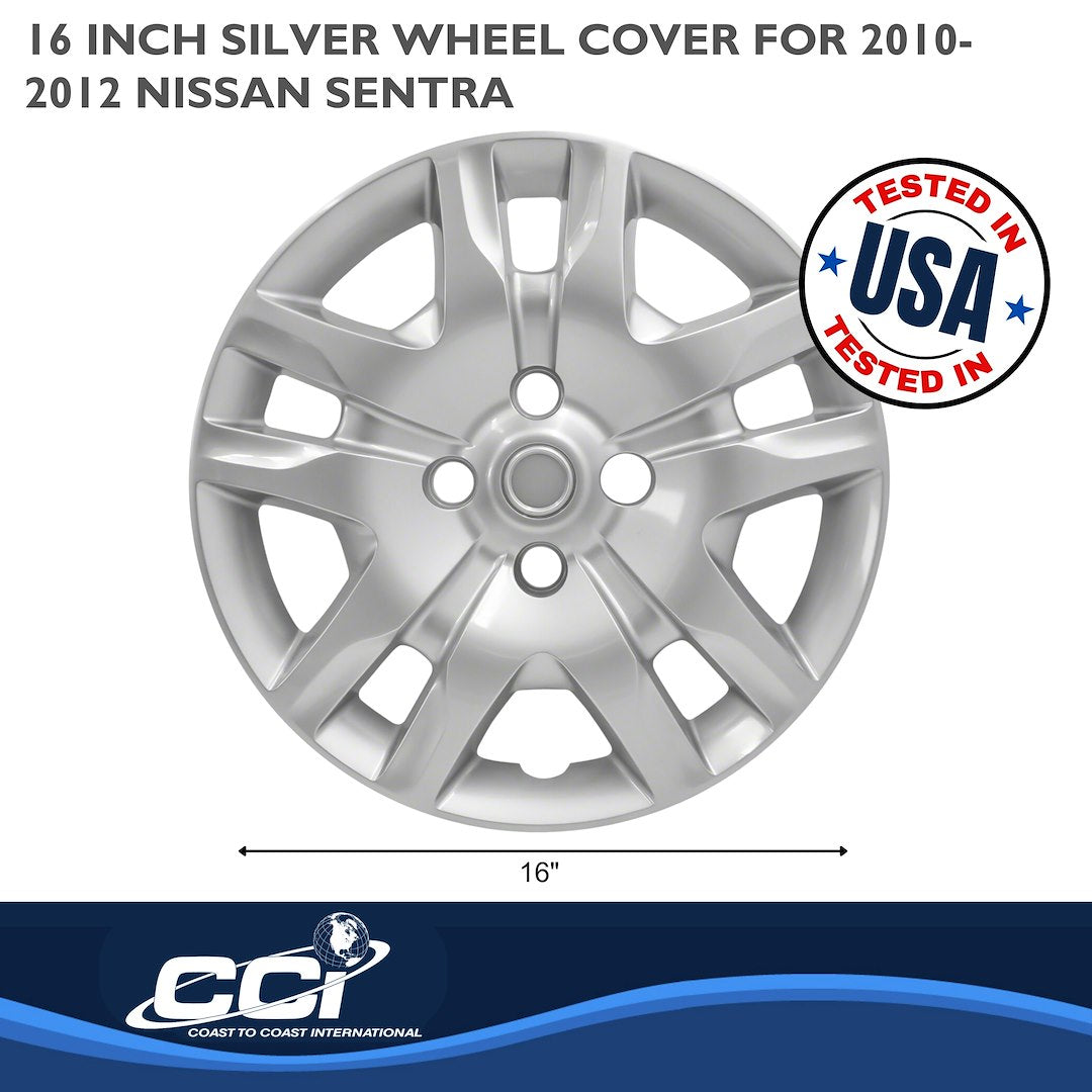 Coast To Coast 47016S Sentra 16-Inch Silver Covers - image 3