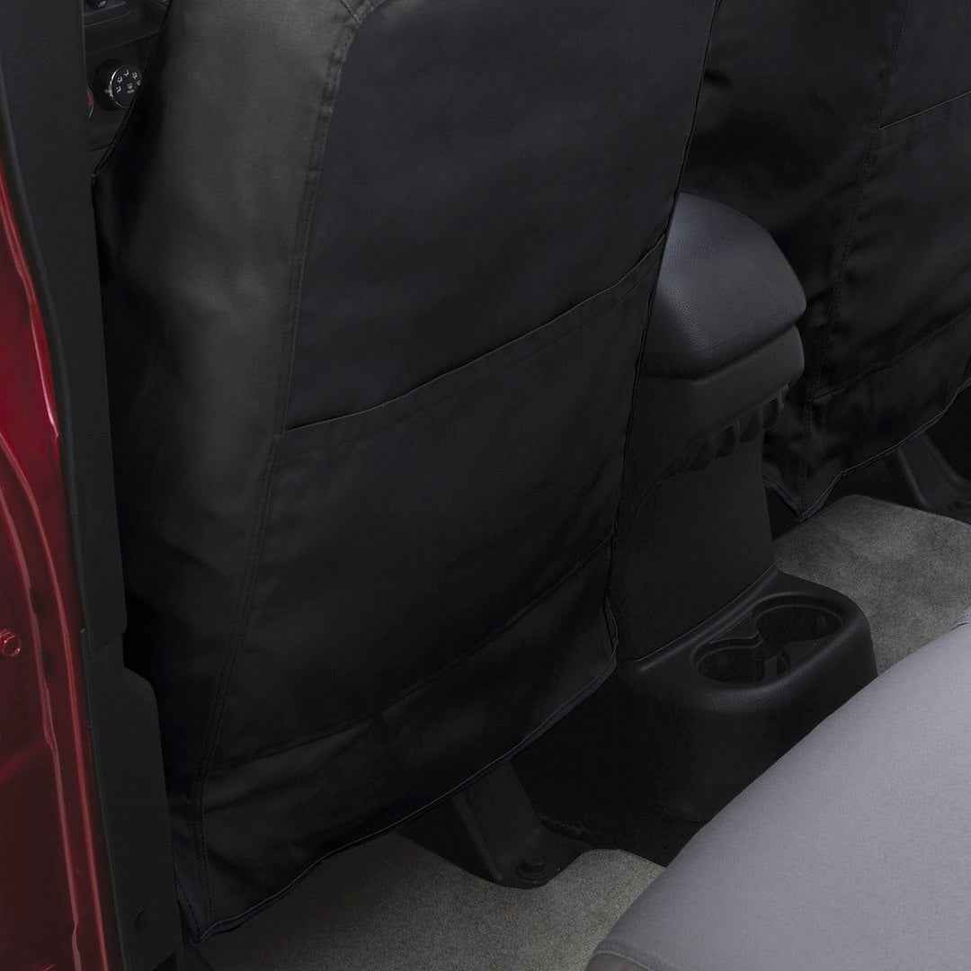 Covercraft SJ246FWFBK Endura Black Jeep-Logo Bucket Covers