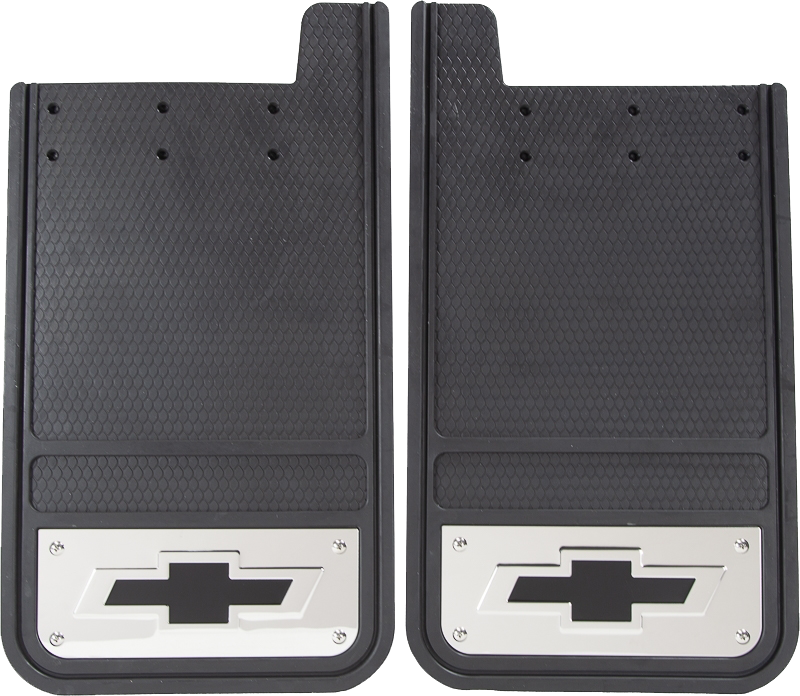 Plasticolor 001840R03 Chevrolet Rear Mud Flaps, Set of 2