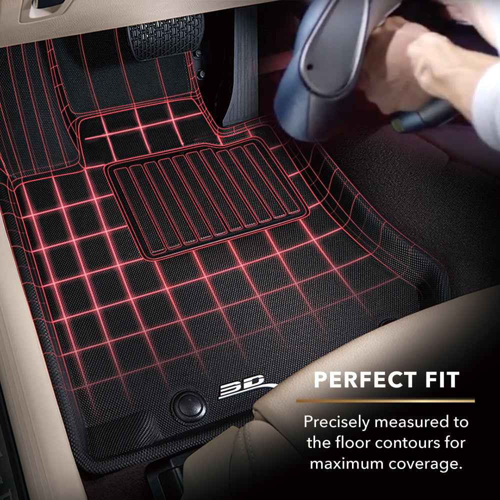 3D Mats KAGU Floor Liners for Mercedes-Benz EQS 2023