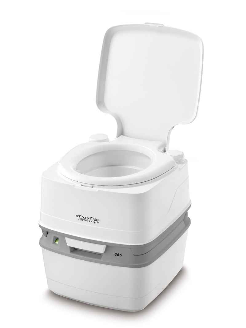 Thetford Porta Potti 365 Portable RV Toilet – White/Gray 92820