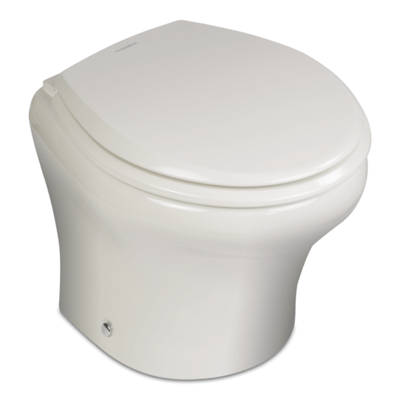 RV Toilet Dometic 324892023 – MasterFlush Low-Profile Toilet 12V Touchpad Control