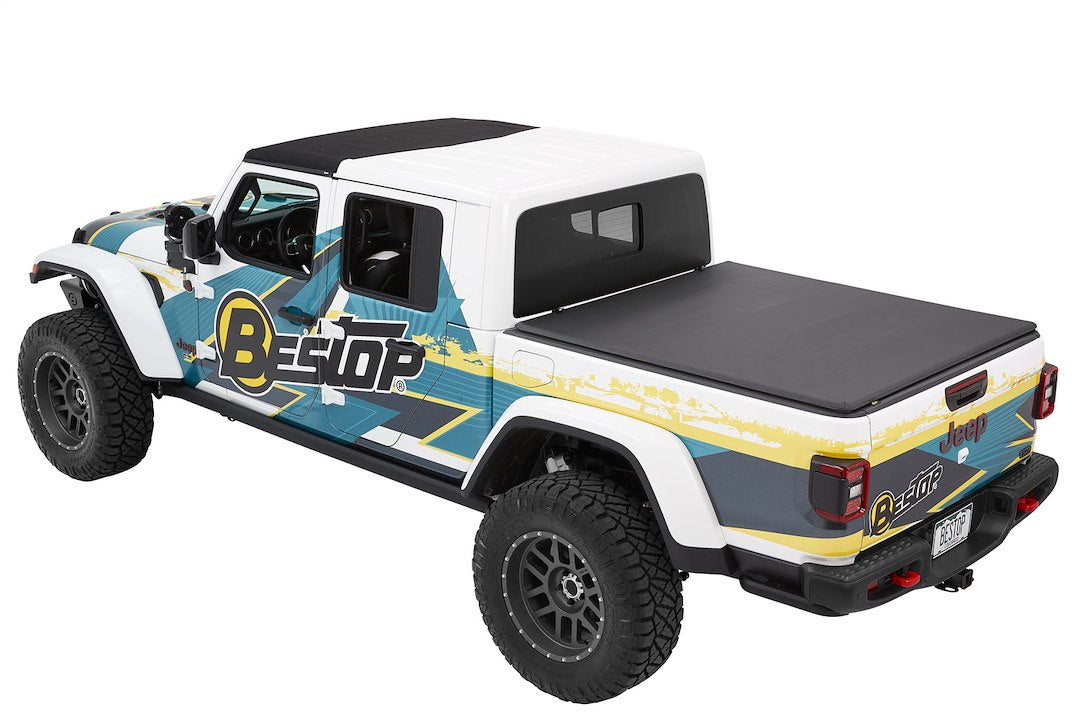 Bestop 16280-17 EZ Fold Tailgate Handle Lock Tonneau Cover - image 1