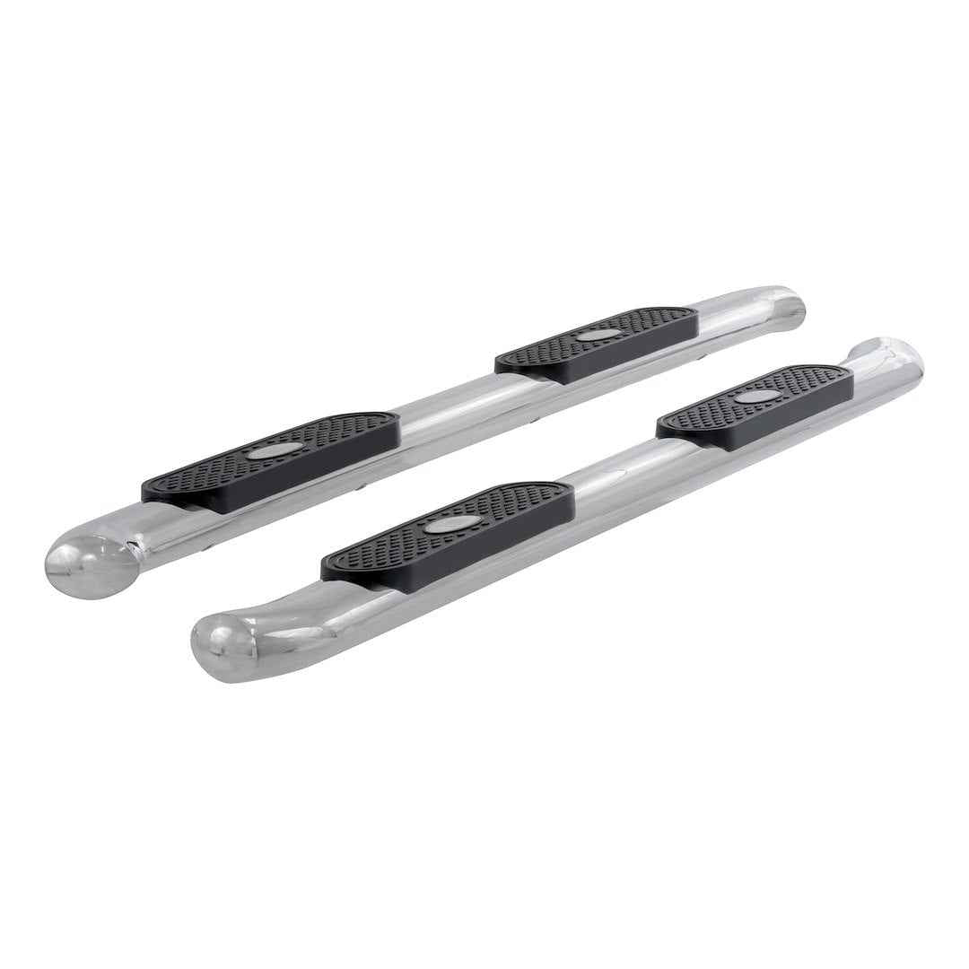 Aries S224045-2 4-Inch Polished Stainless Oval Nerf Bars