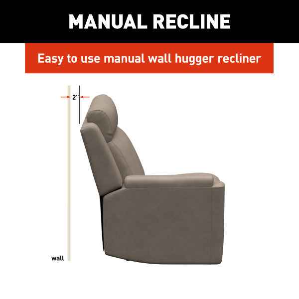 Thomas Payne Right-Hand Recliner – Driftwood – 2024044095