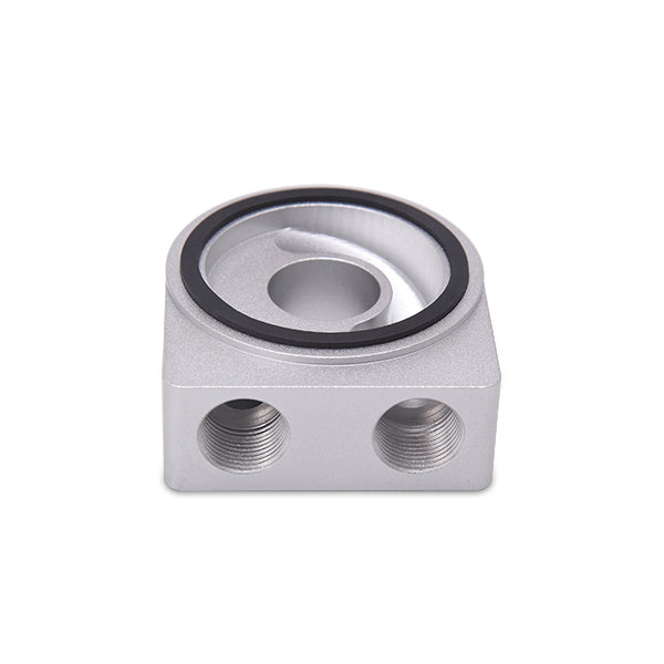 Mishimoto Mmop-Sp Silver Oil Cooler Sandwich Plate