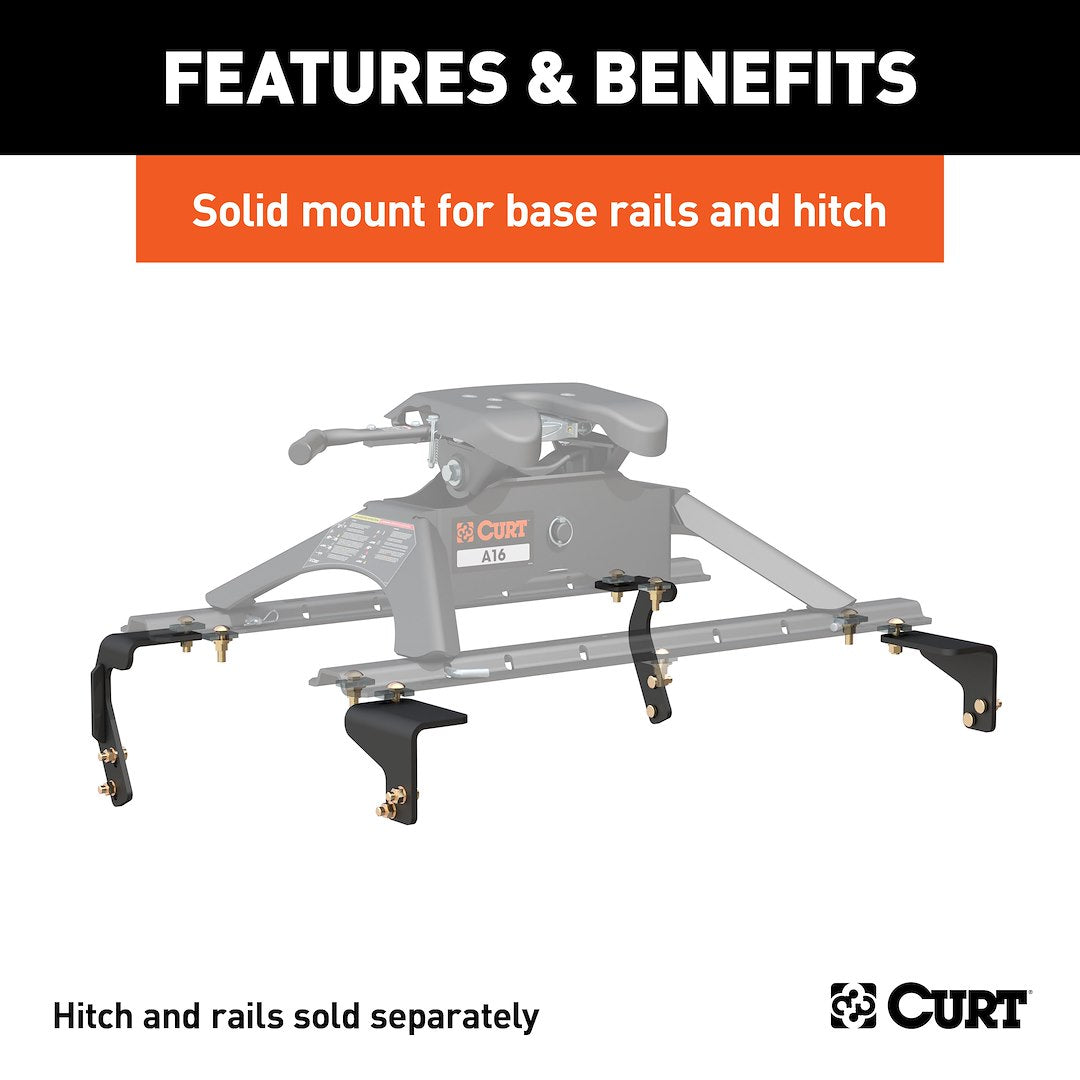 Curt 16306 Fifth Wheel Trailer Hitch Mount Kit - image 3