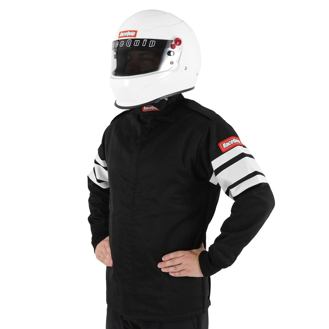 Racequip 121007 Black Racing Jacket, 2X-Large