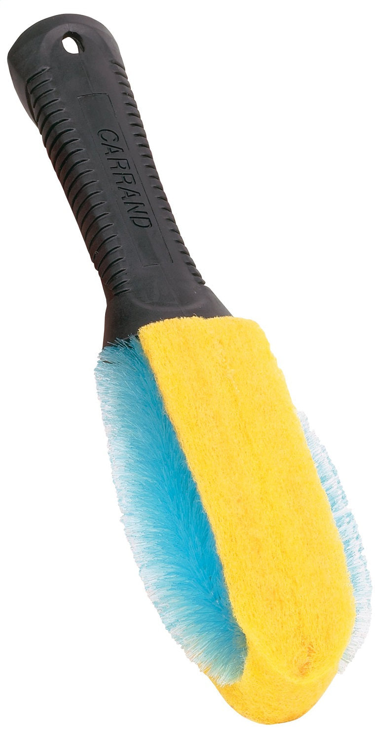 Carrand Wheel Brush (92012) – Handle Material: Rubber