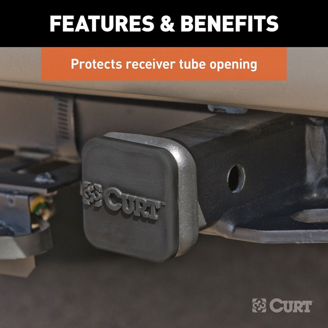 CURT Trailer Hitch Cover (22271) – Hitch Size: 1-1/4 Inch