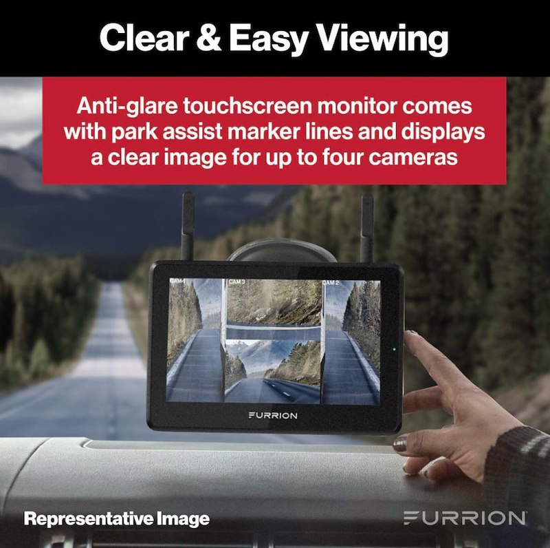 Système de caméra pour camping-car Furrion 2021124369 Vision S+ 7 pouces