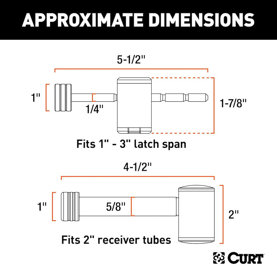 Curt 23505 Trailer Coupler Lock - image 9