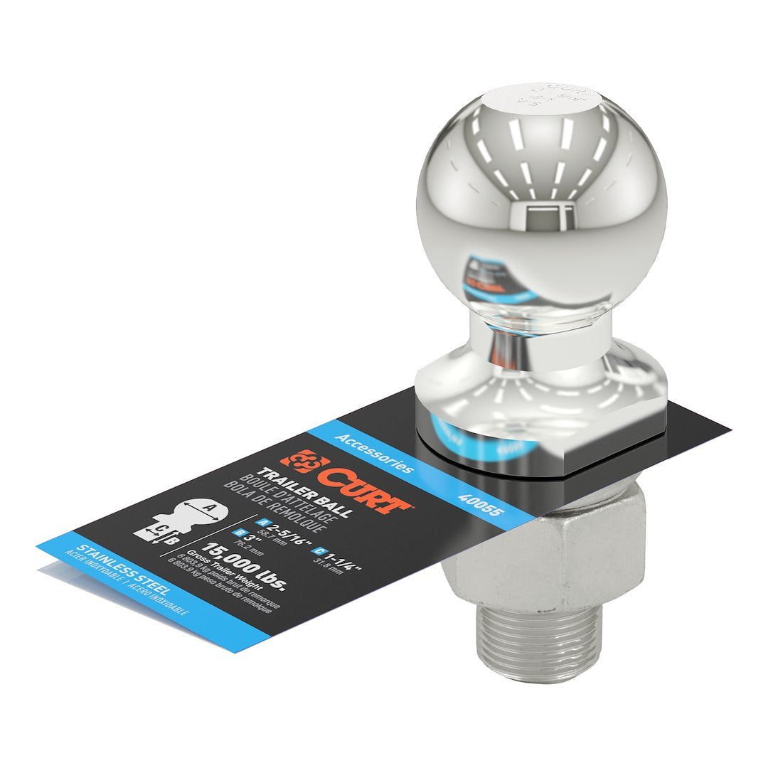 Curt 40055 Trailer Hitch Ball - image 2