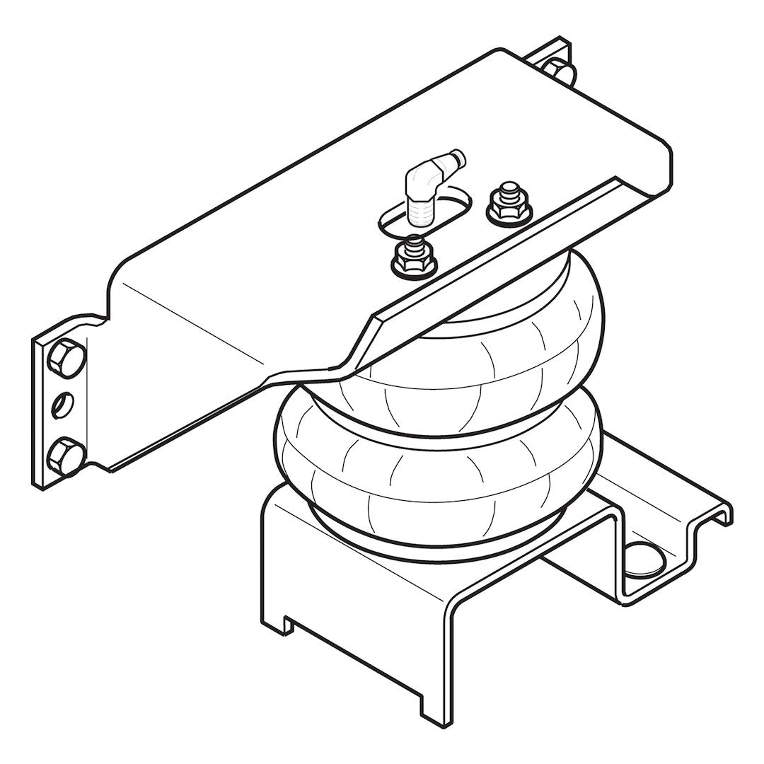 Firestone Industrial 2170 Helper Spring Kit - image 1