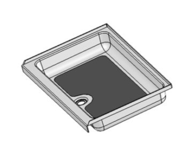 Specialty Recreation SP2438WC 24" x 38" RV Shower Pan with Center Drain