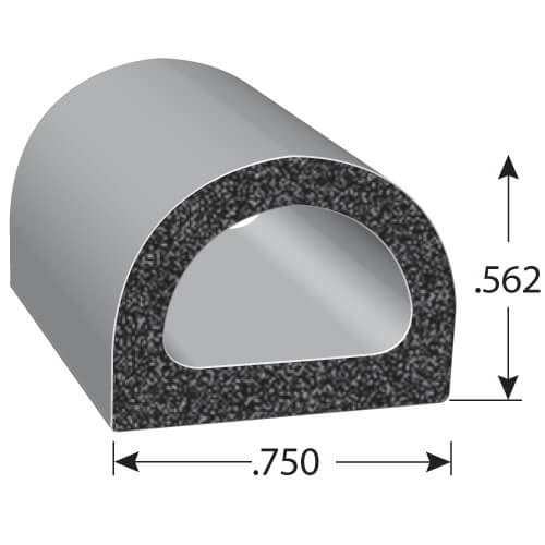 Trim-Lok X135ht-25 Multi Purpose Weather Stripping - image 2