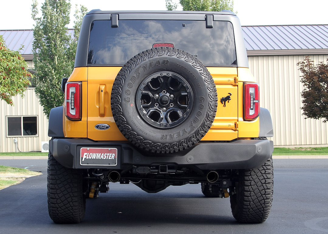 Flowmaster 818120 Outlaw Axle-Back for Ford Bronco