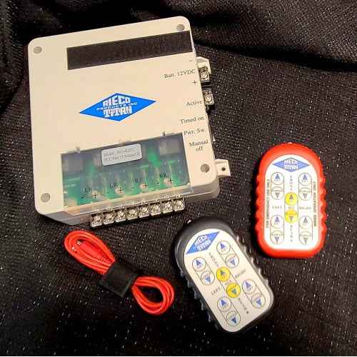 Rieco-Titan Camper Jack Power Conversion Kit 36255 – JEG-4LRX Wireless Remote