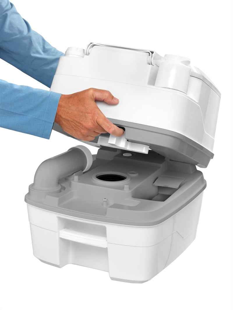 Thetford Porta Potti 365 Portable RV Toilet – White/Gray 92820