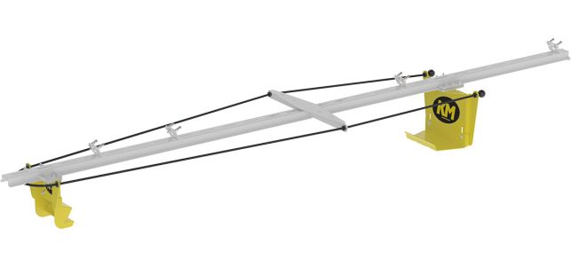 Holman 40480 80-Pound Interior Van Ladder Rack