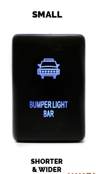 Cali Raised LED CR2462 Tacoma Spot Bar with Small Blue Backlight - image 12