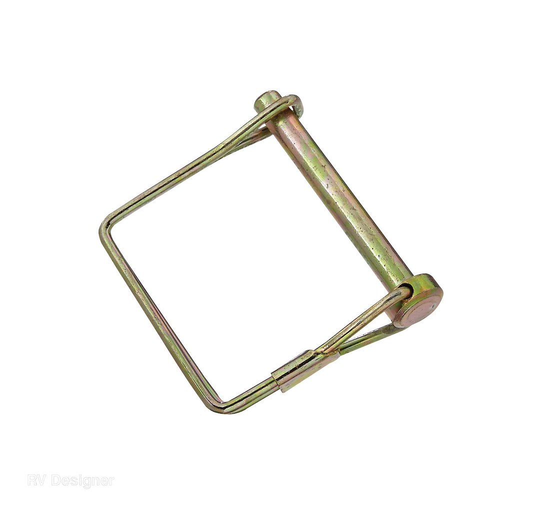 RV Designer Trailer Coupler Safety Pin Clip (H428)