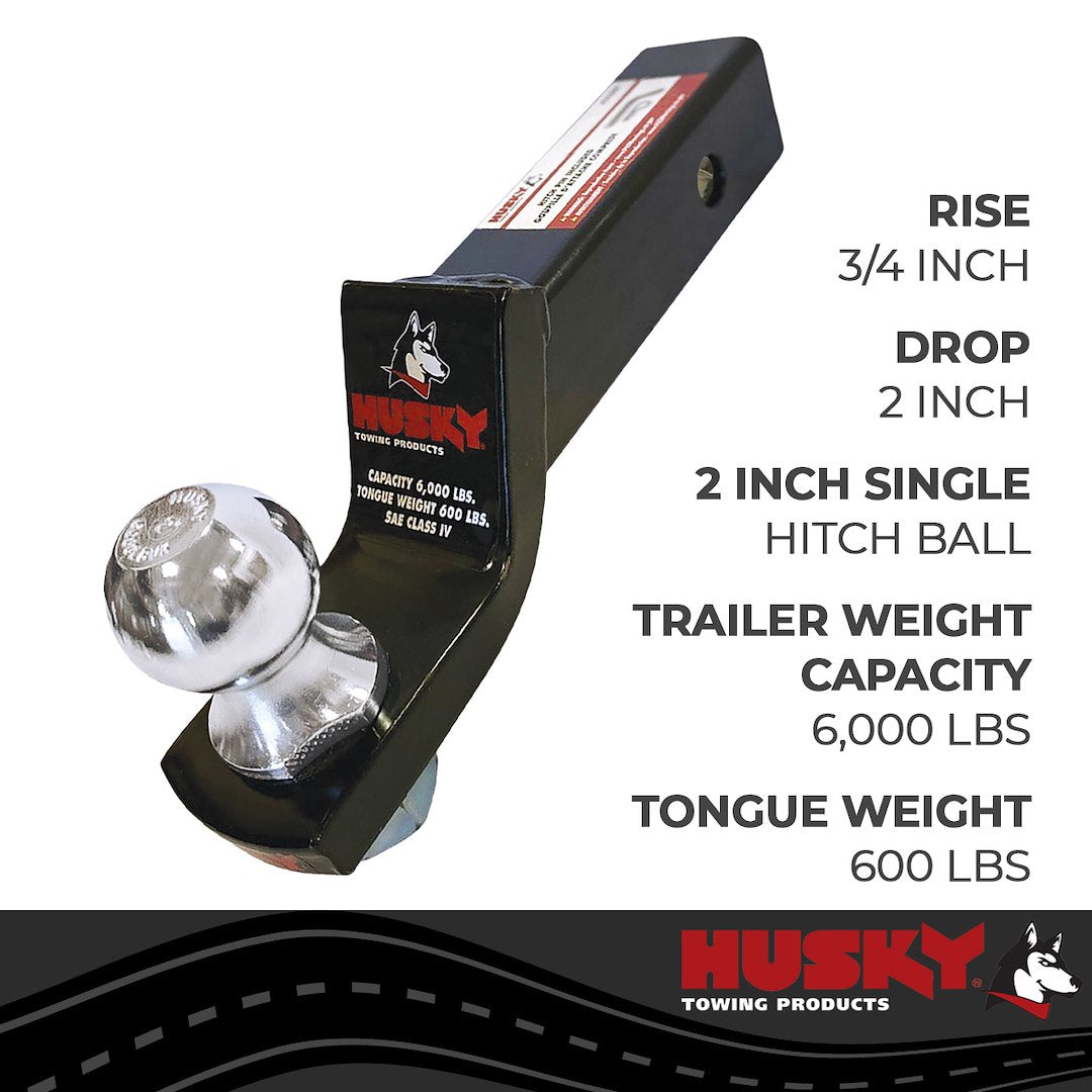 Husky Towing 31366 Trailer Hitch Ball Mount - image 3