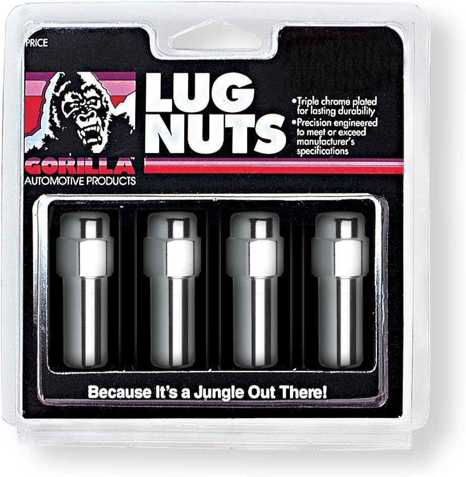 Gorilla 84147B Cragar SST Lug Nuts, 14 mm x 1.5, 4 Pack