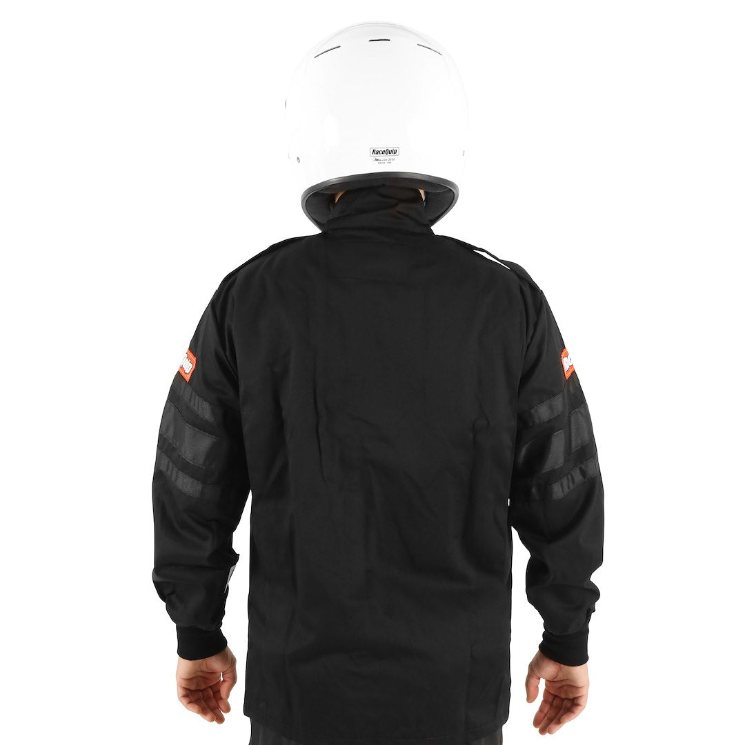 Racequip 111006 Black Single-Layer Racing Jacket