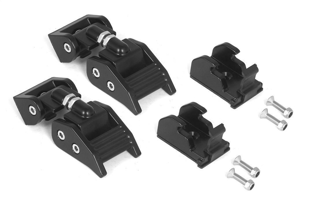 Rugged Ridge 11210.15 Black Aluminum Hood Latch for TJ