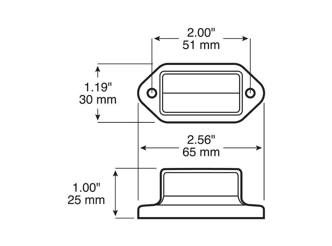 Peterson Mfg. Courtesy Light (V434) – Bulb Color: Clear