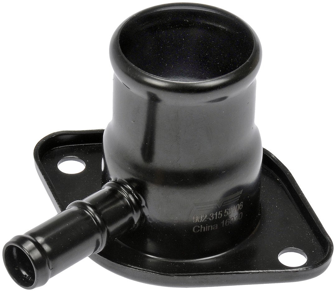 Dorman 902315 OE 90-Degree Black Metal Thermostat Housing - image 2