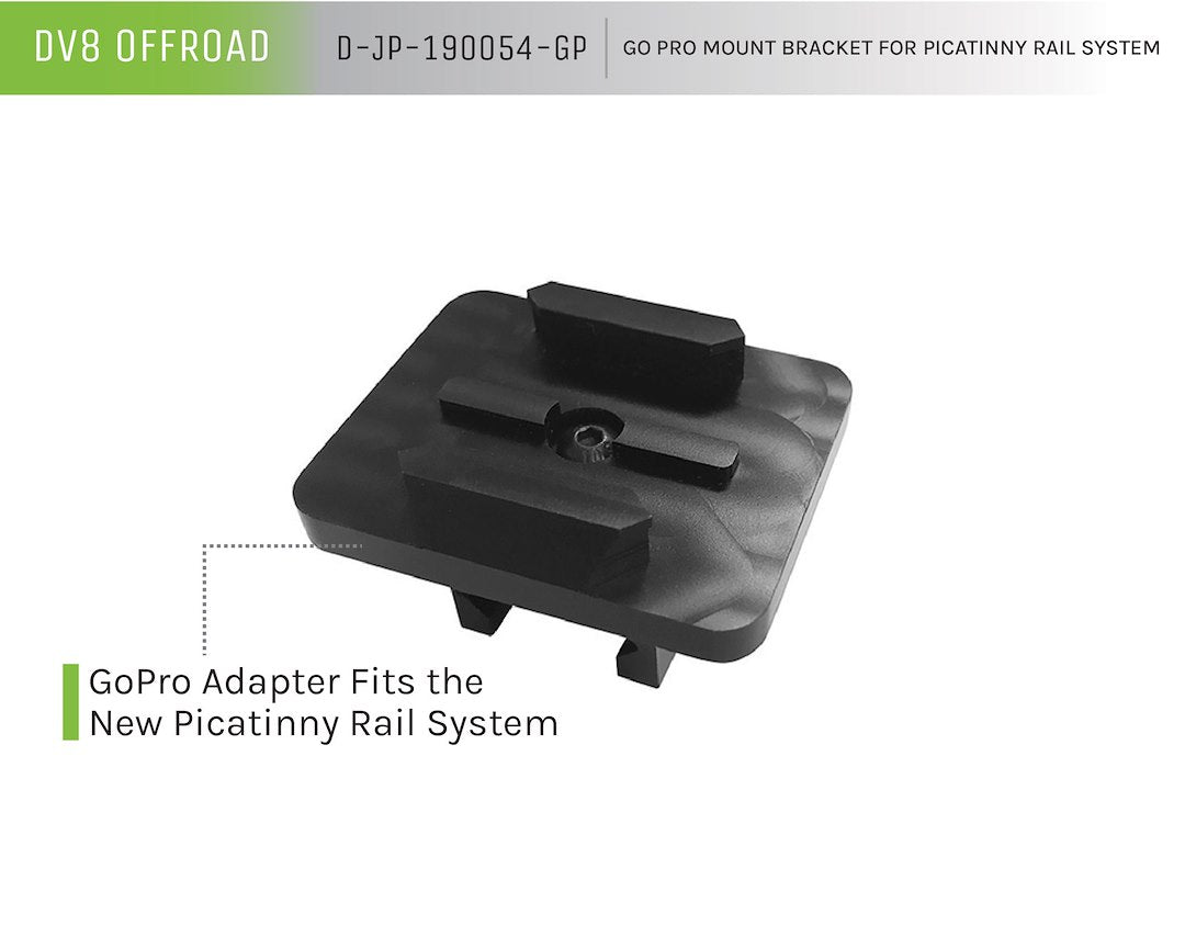 DV8 Offroad D-JP-190054-GP GoPro Mount Adapter