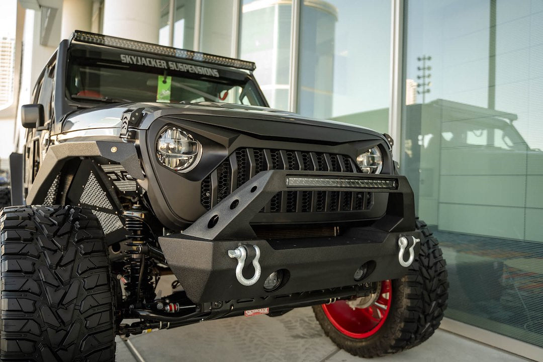 DV8 Offroad GRJL-01 Angry-Style Jeep JL Grille