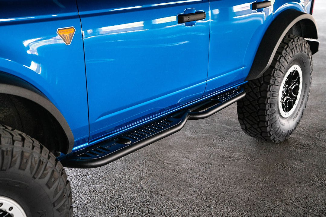 DV8 Offroad SRBR-02 OE Plus Bronco Round Step Bars
