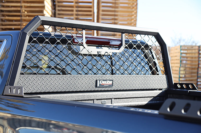 Dee Zee DZ95093TB Black Textured Aluminum Headache Rack - image 4