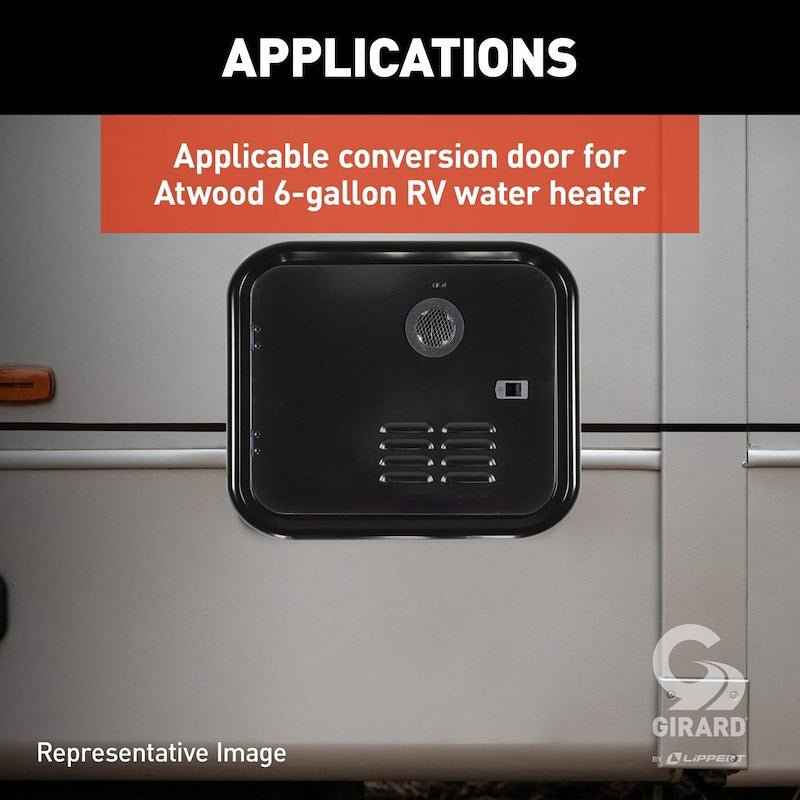 Girard Access Door – Atwood 6 Gal Water Heater, 2GWHDA6B
