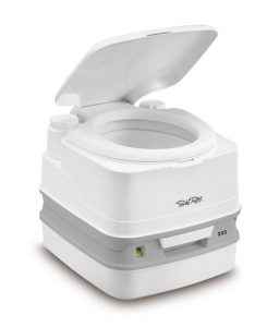 Thetford Porta Potti 335 Portable RV Toilet – White/Gray 92828