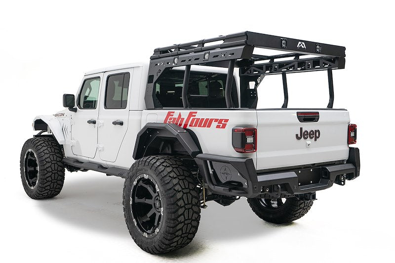 Fab Fours JTOR-01-1 Overland Bed Cargo Rack for Jeep Gladiator